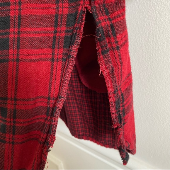 Madewell Latitude Buffalo Check Flannel Shirtdress - Picture 15 of 16